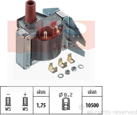 MDR EPS-1970 101 - Катушка зажигания autospares.lv