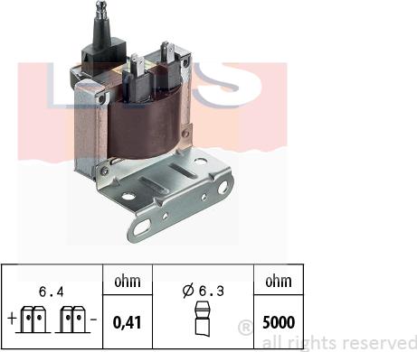 MDR EPS-1970 110 - Катушка зажигания autospares.lv