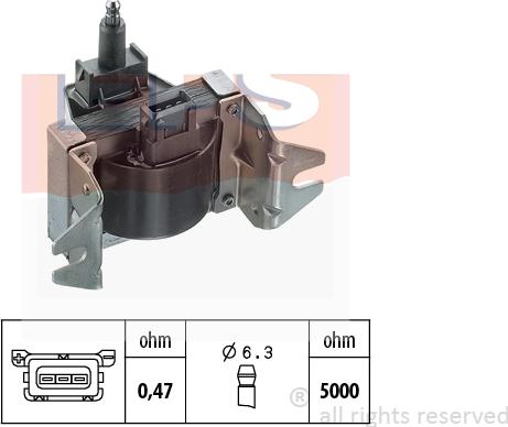 MDR EPS-1970 228 - Катушка зажигания autospares.lv