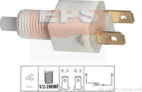 MDR EPS-1810 034 - Выключатель стоп сигнала / сцепления autospares.lv