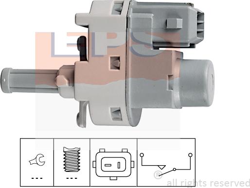 MDR EPS-1810 139 - Выключатель, привод сцепления (Tempomat) autospares.lv