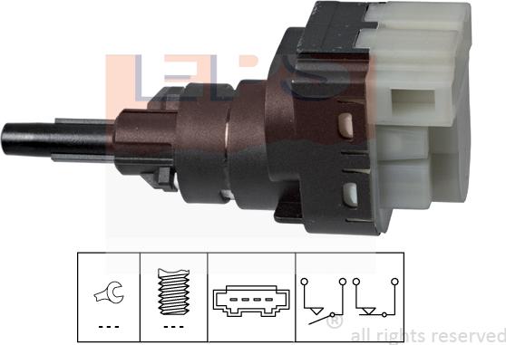 MDR EPS-1810 229 - Выключатель стоп сигнала / сцепления autospares.lv