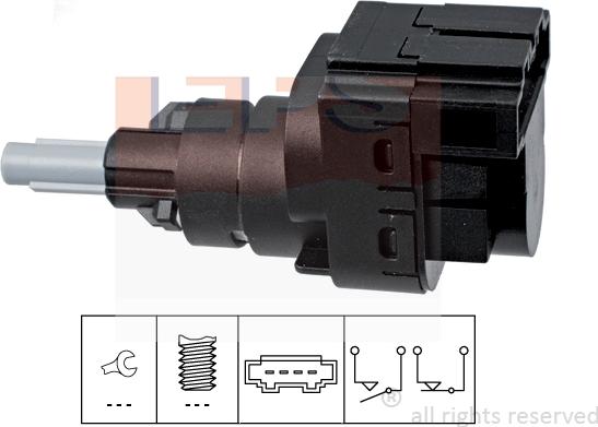 MDR EPS-1810 228 - Выключатель стоп сигнала / сцепления autospares.lv