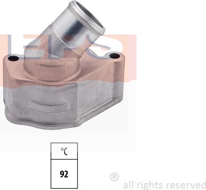 MDR EPS-1880 351 - Термостат охлаждающей жидкости / корпус autospares.lv