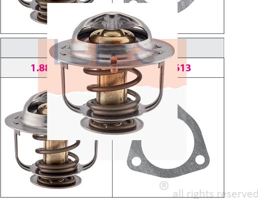 MDR EPS-1880 216 - Термостат охлаждающей жидкости / корпус autospares.lv