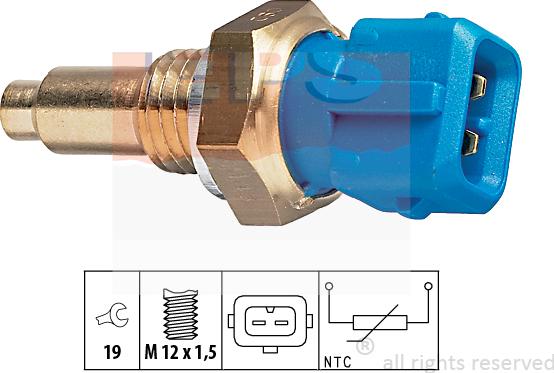 MDR EPS-1830 143 - Датчик, температура охлаждающей жидкости autospares.lv