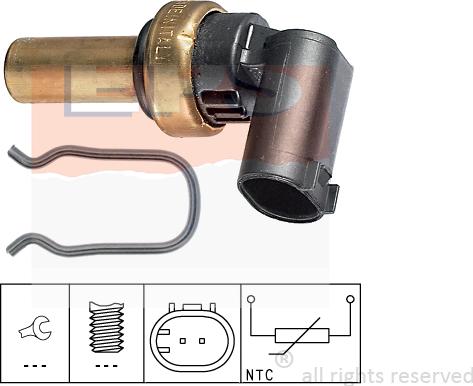 MDR EPS-1830 300 - Датчик, температура масла autospares.lv