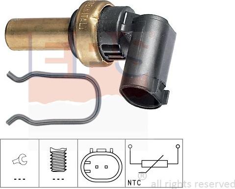 MDR EPS-1830 300 - Датчик, температура масла autospares.lv