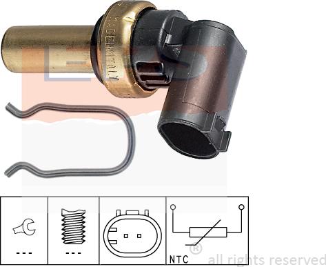 MDR EPS-1830 324 - Датчик, температура охлаждающей жидкости autospares.lv