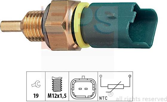 MDR EPS-1830 276 - Датчик, температура охлаждающей жидкости autospares.lv