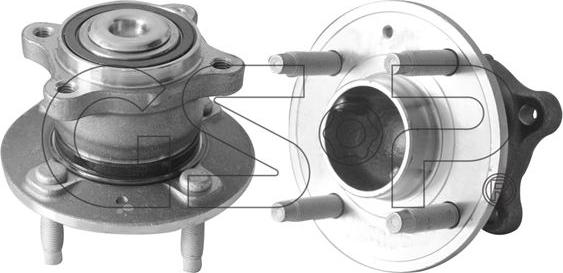 MDR GSP-9400267 - Подшипник ступицы колеса, комплект autospares.lv