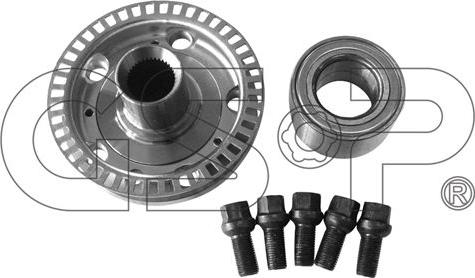 MDR GSP-9436002K - Ступица колеса, поворотный кулак autospares.lv