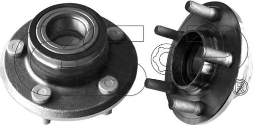 MDR GSP-9237013 - Подшипник ступицы колеса, комплект autospares.lv