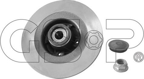 MDR GSP-9225041K - Тормозной диск autospares.lv