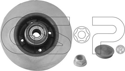 MDR GSP-9225019K - Тормозной диск autospares.lv