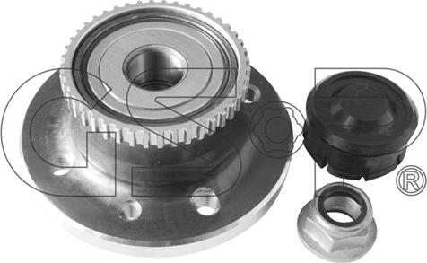 MDR GSP-9225022K - Подшипник ступицы колеса, комплект autospares.lv