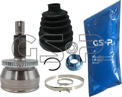 MDR GSP-801038 - Шарнирный комплект, ШРУС, приводной вал autospares.lv