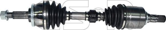 MDR GSP-241127 - Приводной вал autospares.lv