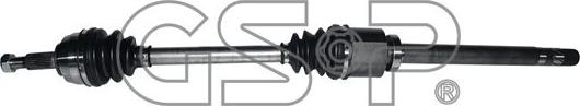 MDR GSP-250400 - Приводной вал autospares.lv