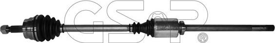 MDR GSP-250214 - Приводной вал autospares.lv