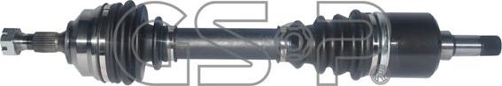 MDR GSP-210268 - Приводной вал autospares.lv