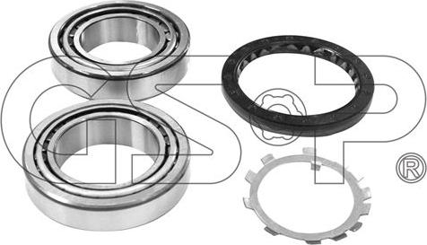 MDR GSP-GK3475 - Подшипник ступицы колеса, комплект autospares.lv