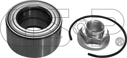 MDR GSP-GK7558 - Подшипник ступицы колеса, комплект autospares.lv