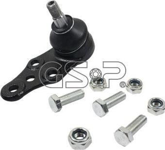 MDR GSP-S080053 - Шаровая опора, несущий / направляющий шарнир autospares.lv