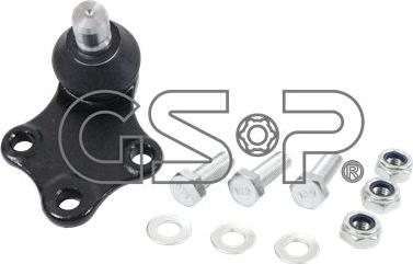 MDR GSP-S080187 - Шаровая опора, несущий / направляющий шарнир autospares.lv