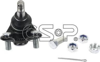 MDR GSP-S080219 - Шаровая опора, несущий / направляющий шарнир autospares.lv