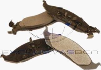 MDR MFP-2093 - Тормозные колодки, дисковые, комплект autospares.lv