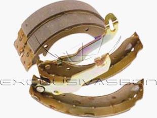 MDR MRS-2592 - Комплект тормозных колодок, барабанные autospares.lv