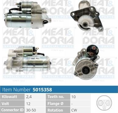 Meat & Doria 5015358 - Стартер autospares.lv