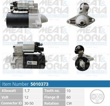 Meat & Doria 5010373 - Стартер autospares.lv