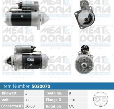 Meat & Doria 5010372 - Стартер autospares.lv