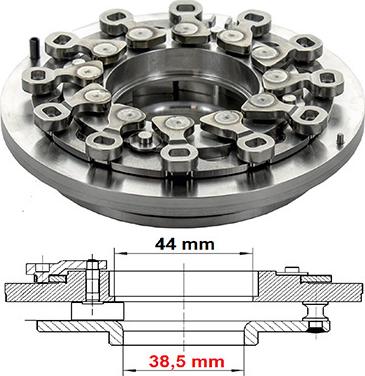 Meat & Doria 60598 - Ремкомплект, нагнетатель autospares.lv