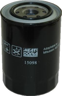 Meat & Doria 15098 - Масляный фильтр autospares.lv