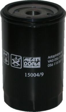 Meat & Doria 15004/9 - Масляный фильтр autospares.lv