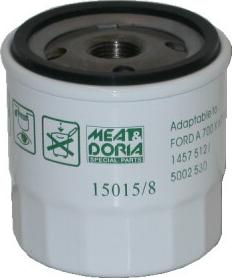 Meat & Doria 15015/8 - Масляный фильтр autospares.lv