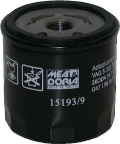 Meat & Doria 15193/9 - Масляный фильтр autospares.lv