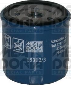 Meat & Doria 15312 - Масляный фильтр autospares.lv