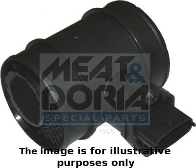 Meat & Doria 86161E - Датчик потока, массы воздуха autospares.lv