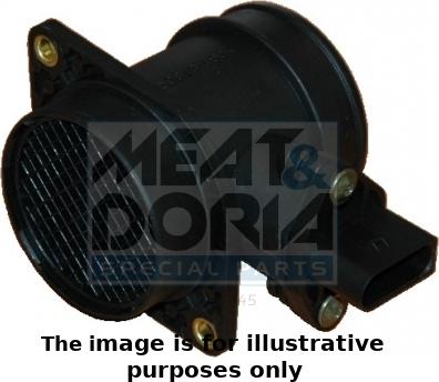 Meat & Doria 86114E - Датчик потока, массы воздуха autospares.lv