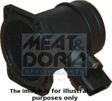 Meat & Doria 86112E - Датчик потока, массы воздуха autospares.lv