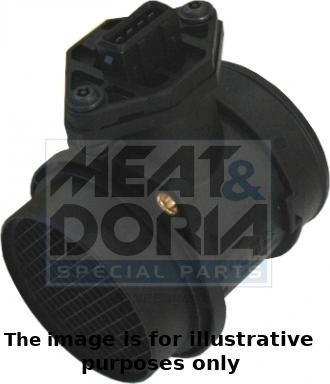 Meat & Doria 86262E - Датчик потока, массы воздуха autospares.lv