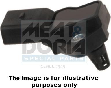 Meat & Doria 82159E - Датчик, давление наддува autospares.lv
