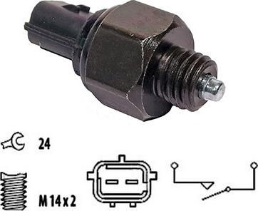 Meat & Doria 36073 - Датчик, переключатель, фара заднего хода autospares.lv