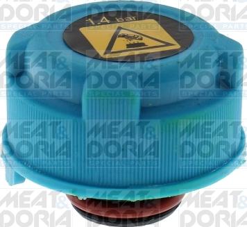 Meat & Doria 2036002 - Крышка, резервуар охлаждающей жидкости autospares.lv