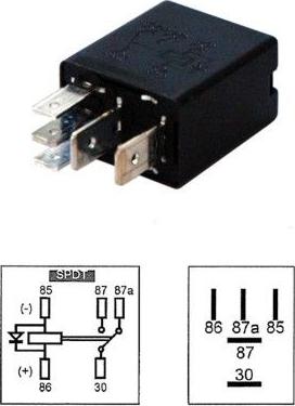 Meat & Doria 73232303 - Реле autospares.lv