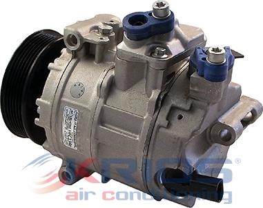 Meat & Doria K15228A - Компрессор кондиционера autospares.lv